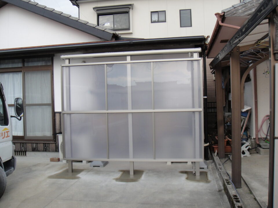 急な雨でも、、、安心です/大村市